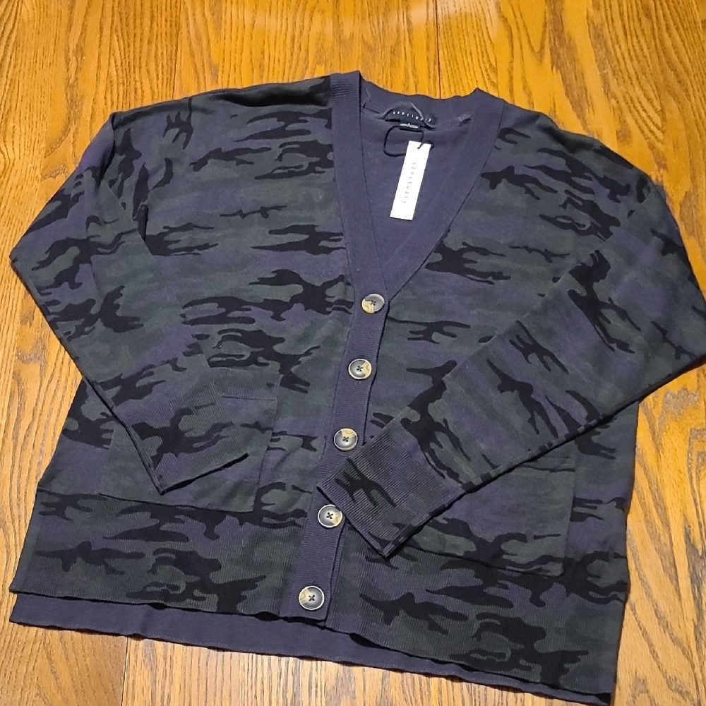 Sanctuary NWT Camoflauge Sweater - Men's Small
